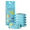 Happimess Compact Travel All-Purpose Multi Surface Heavy Duty Wipes, Bleach Free, Fresh Lemon Scent, 6PK WPE1005A - alternate 2