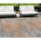 Homeroots 8' X 10' Salmon Gray And Charcoal Abstract Washable Indoor Outdoor Area Rug 587179 - alternate 1