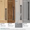Amerock Candler 10-1/16 inch 256mm Center-to-Center Black Bronze Cabinet Pull BP29352BBR - alternate 2