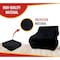 Mytee Products 7'x13ft Black Pre Tarp Blanket w/ Grommets for Tarps & Cargo Load & Protection MB-FELT-713 - alternate 3