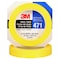 3M Floor Marking Tape, vinyl, No Legend, Yellow, 3/4 in W., 5.2 mil Thickness 471 - alternate 1