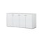 Homeroots 72in White Buffet Table with Four Doors 366267 - alternate 2