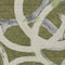 Homeroots 9' X 12' Olive Green Beige And Gray Abstract Washable Indoor Outdoor Area Rug 599146 - alternate 2