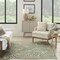 Homeroots 5' X 7' Ivory And Green Palm Leaf Indoor Outdoor Area Rug 552509 - alternate 3