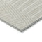 Homeroots 5' X 8' Beige And Ivory Geometric Washable Indoor Outdoor Area Rug 596897 - alternate 2