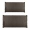 Lavish Home 2-Piece Waffle Bath Mat Set for Boho Bathroom Decor Non Slip Rugs for Shower, Tub, or Vanity ST-BATH3-CHAR - alternate 2