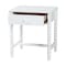 Baxton Studio Brantley Spindle Nightstand, White 272-14810-ZORO - alternate 4