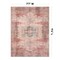 World Rug Gallery Vintage Bohemian Machine Washable Non Slip Area Rug 7 ft 7 in x 9 ft 6 in Multi 6024MULTI8X10 - alternate 3