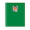C-Line Products 8-1/2" x 11" Green Two-Pocket Heavyweight Poly Portfolio Folder, 25EA/BX, 6BX/CT 33953-BX - alternate 1