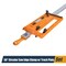 Powertec Circular Saw Track Plate w/ 50 Inch Straight Edge Clamp, Tool-Free Mounting System 72389 - alternate 1