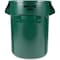 Rubbermaid Commercial BRUTE 44 gal Round Heavy Duty Plastic Can, Green, None, Plastic 1779741 - alternate 1