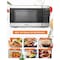Commercial Chef Countertop Microwave Oven, 0.7 Cubic Feet, Stainless Steel CHM770SS - alternate 3