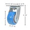 Vestil Polyurethane Swivel Caster 4 In. Diameter x 2 In. Width 617 Lb. Capacity Light Blue/Gray CST-KB-4X2PUP-S - alternate 2