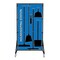 5S Supplies Housekeeping Shadow Board Broom Station V3, Blue / Black Shadows, Kit + Stand HSB-V3-BLUE-KIT-STAND - alternate 1