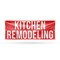 Signmission Kitchen Remodeling, 36 Inch x 96 Inch, Vinyl Banner B-96-30718 - alternate 1
