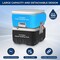 Serenelife 5.2 Gal Portable Camping Toilet For Adults, 100+ Flushes, Porta Potty Camp Toilet with Detachable SLCATL320 - alternate 2