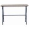 Homeroots 44" Brown and Black Solid Wood Writing Desk 489539 - alternate 2
