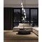 Z-Lite Aimie 7-Light Chandelier, 18 in W x 13 in H, Brushed Nickel 828P6-7R-BN - alternate 3