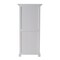 Homeroots 52in White Two Drawer Storage Cabinet With Baskets 397848 - alternate 2