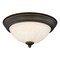 Vaxcel Stevens 13-in W LED Vintage Bronze Transitional Flush Mount Ceiling Light Fixture C0292 - alternate 1