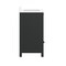 Flash Furniture Haven 30in. Vanity w/Sink, Storage Cabinet w/Blk Hardware, Bottom Drawer, Marble Countertop, Blk FS-BN-4-30-KD-BK-HDBLK-GG - alternate 3