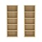 Manhattan Comfort Rivington 28in Open Bookcase in Natural Oak - Set of 2 2-BC003-NA - alternate 2