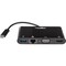 Rocstor USB-C MULTIPORT ADAPTER - BLACK HDMI 4K/ VGA/GBE/USB 3.0PORT FEMALE Y10A248-B1 - alternate 1
