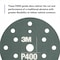 3M Flexible Abrasive Disc 270J, Aluminum Oxide, P400 Grit, Coated Type, 270J 7000120193 - alternate 2