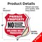 Signmission Private Property Shield Sign No Soliciti, 6 inch X 6 inch, Vinyl Decal, 2PK SHI-D-2PACK-6-452 - alternate 3