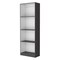Homeroots 71" Gray And White Wood Four Tier Bookcase 546194 - alternate 3