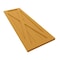 Ekena Millwork True Fit PVC Single X-Board Farmhouse Fixed Mount Shutters, Turmeric, 18W x 36H, PR TFP001FH18X036TU - alternate 3