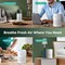Edendirect 300 sq ft HEPA True Personal Air Purifier in White with Timer Get Rid of Dust ZR-HAAP1170 - alternate 3