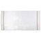 Lavish Home Bath Towels 2PC 100% Cotton Towel Set Extra Large Quick Drying Bath Towels Absorbent Bath Sheets 67-0022-WTBS - alternate 2