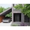 Vdomdoors Front Exterior Prehung Steel Door Ronex0144 Grey 2 Sidelight Exterior Windows Sidelites Entry Metal RONEX0144EXD-GRE-W14+36+14 X H80-RH-I - alternate 3