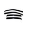 Ventshade Rainguards, Aerodynamic Design, Tape-On, Smoke, Acrylic, Set Of 4 94234 - alternate 1