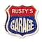 Signmission Rusty's Garage, 12 inch X 12 inch, Plastic Sign, 2PK SHI-P-2PACK-12-383-RUSTY - alternate 1