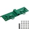 Mytee Products 22in x 5-1/2in Bolt-on Steel Plate w/ D Rings & Grab Hooks for Tractor Bucket TBP-DGH - alternate 3