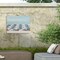 Trademark Fine Art Outdoor Canvas Art - Grace Digital Art 'Striped Beach Umbrellas' Wall Art for Patios, or Gardens 1X28446-OC1824WR - alternate 2