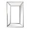 Homeroots 18" Silver Beveled Glass Framed Accent Mirror 484999 - alternate 2