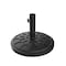 Pure Garden Weighted Outdoor Umbrella Base, Black 50-103 - alternate 1