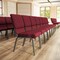 Flash Furniture Red Fabric Church Chair, PK4 4-FD-CH02185-SV-RED-GG - alternate 3