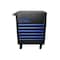 K-Tool International Service Cart Premium 7 Drawer 750 Lb. Matte Black/Blue KTI75153 - alternate 2