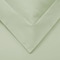 Homeroots Light Green Queen Cotton Blend 1000 Thread Count Washable Duvet Cover Set 528108 - alternate 4