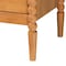 Baxton Studio Lucera Mid-Century Oak Brown Bobbin Wood 6-Drawer Dresser 257-14129-ZORO - alternate 2