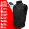 Actionheat 5V Battery Heated Softshell Vest, Men's, Black, M 675595807701 - alternate 2