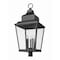 Z-Lite Raphael Sand Black 5 Light Outdoor Post Mount Fixture 5029PHXXLR-BK - alternate 2