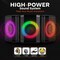 Pyle Portable Bluetooth Speaker with 8 in Inch Woofer, TWS Function, Mic Input, USB/Micro SD/FM Radio PPHP868ST - alternate 3