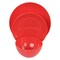 Martha Stewart 12 Piece Melamine Dinnerware Set in Red 130980.12 - alternate 3