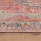 World Rug Gallery Red Vintage Style Rug, Washable, Non-Slip, 7ft 7in x 9ft 6in WR170RED8X10 - alternate 2