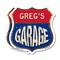 Signmission Greg's Garage, 18 inch X 18 inch, Plastic Sign, 2PK SHI-P-2PACK-18-383-GREG - alternate 1
